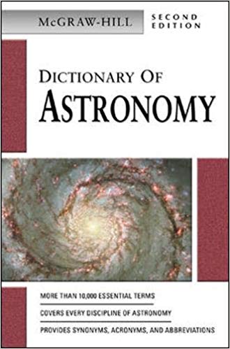 Cover of McGraw-Hill Dictionary of Astronomy