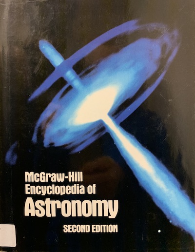 Cover of McGraw-Hill Encyclopedia of Astronomy