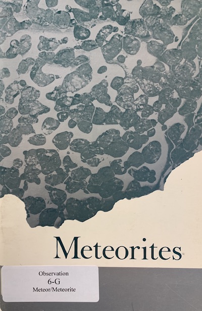 Cover of Meteorites: A concise account