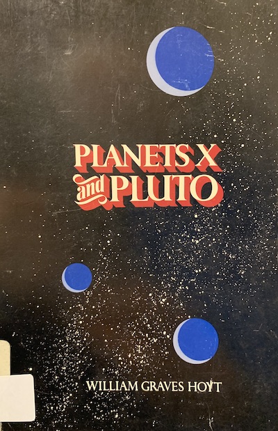 Cover of Planets X and Pluto
