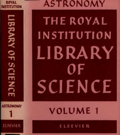 Cover of Royal Institution Library of Science Astronomy, Vol 1