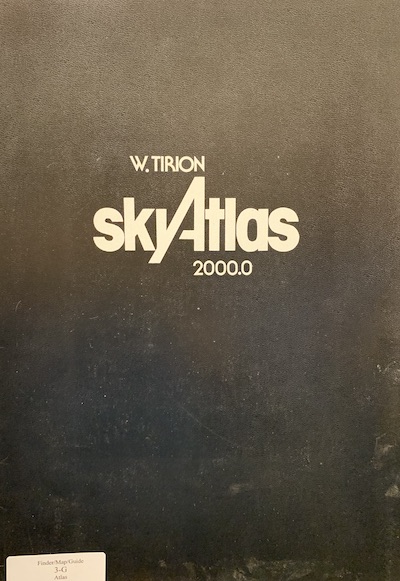 Cover of Sky Atlas 2000.0