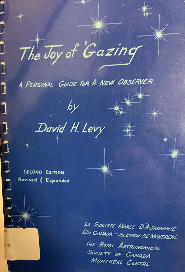 Cover of The Joy of Gazing: A Personal Guide for the New Observer