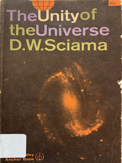 Cover of The Unity of the Universe