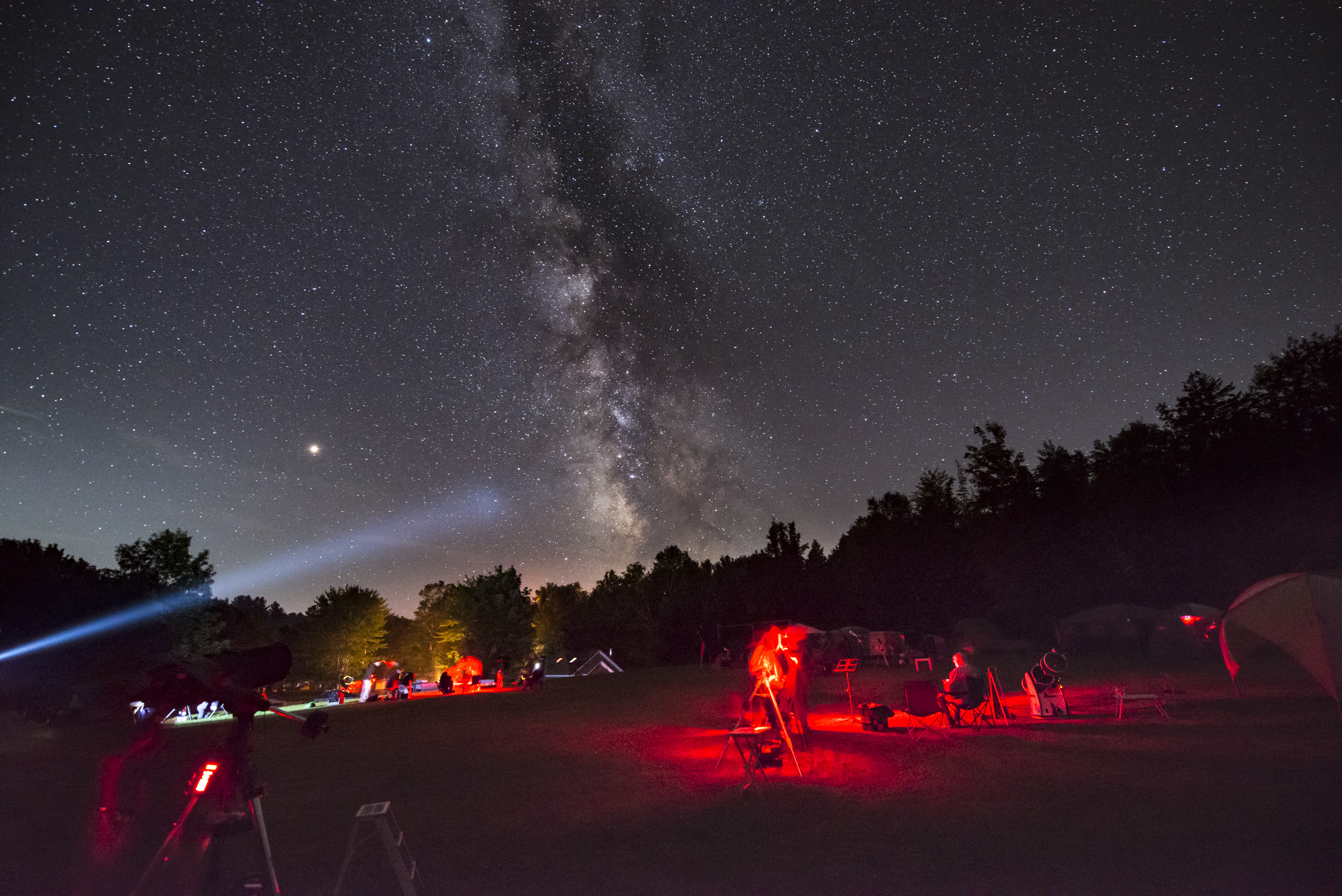 The viewing field at Nova East