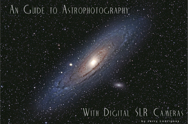 Cover of A Guide to Astrophotography with digital SLR cameras