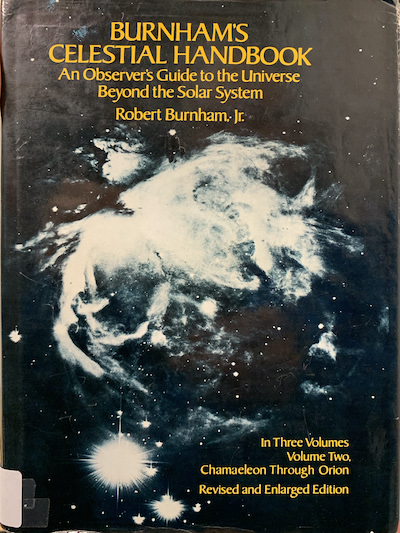 Cover of Burnhams Celestial Handbook, Volume Two: An Observers Guide to the Universe Beyond the Solar System