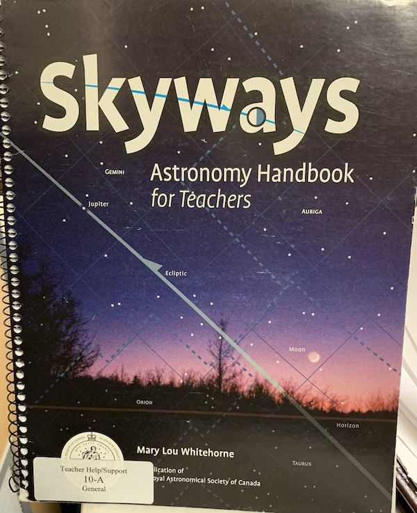 Cover of Skyways Astronomy Handbook for Teachers