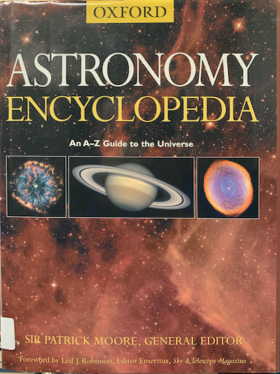 Cover of The Astronomy Encyclopedia
