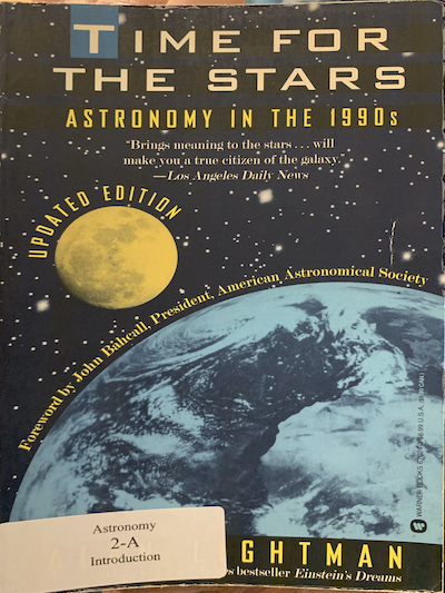 Cover of Time for the Stars: Astronomy in the 1990s